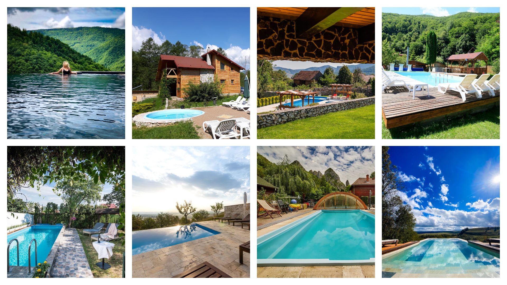 Bucură-te de natură și relaxare într-o cabană cu piscină aproape de Cluj! Iată câteva opțiuni:
